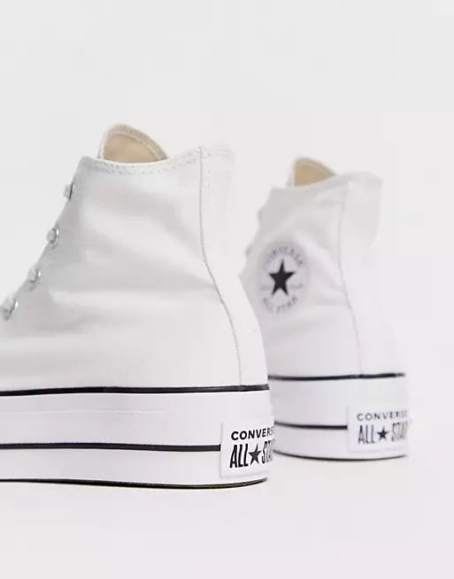 Converse Lift Canvas Hi Platform - White