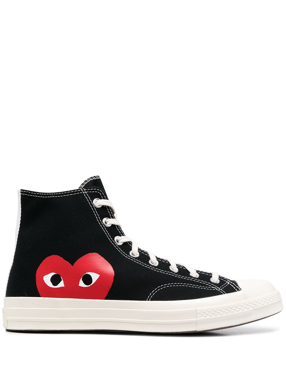 Comme des Garçons Play Converse Edition Half Heart Chuck ’70 High