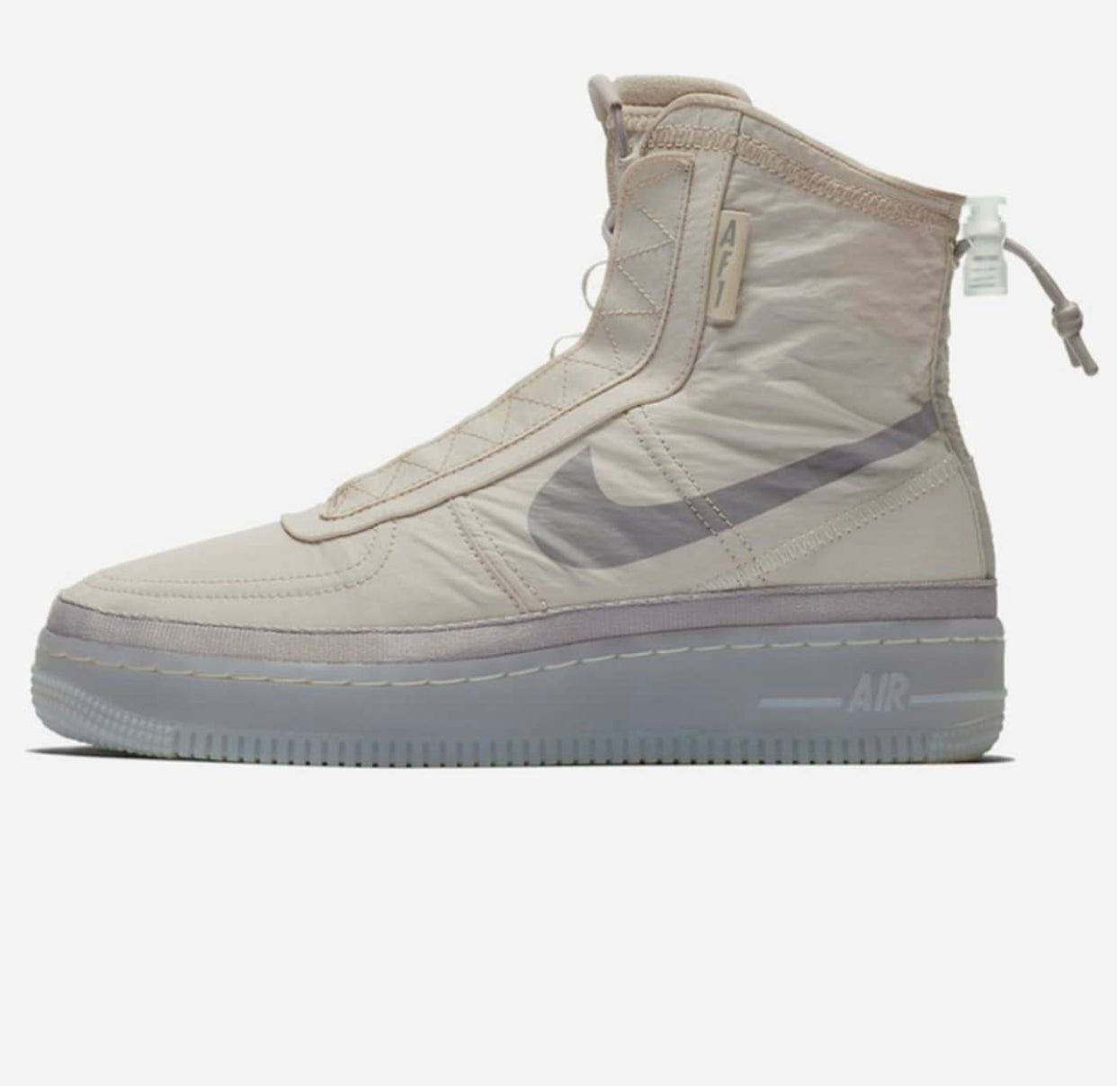 Nike Air Force 1 Shell Boot - Beige/Ivory