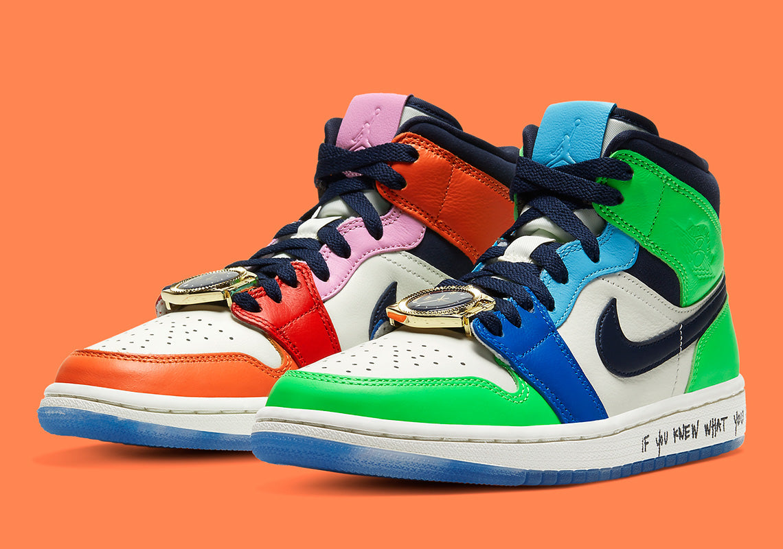 Nike Air Jordan 1 x Melody Ehsani Mid “Fearless” Sneaker