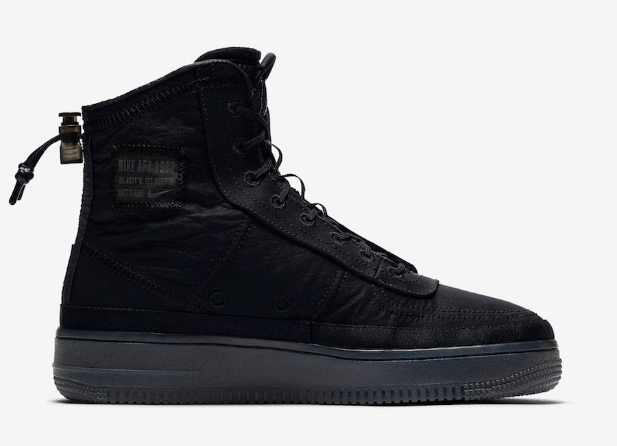 Nike Air Force 1 Shell Boot - Black