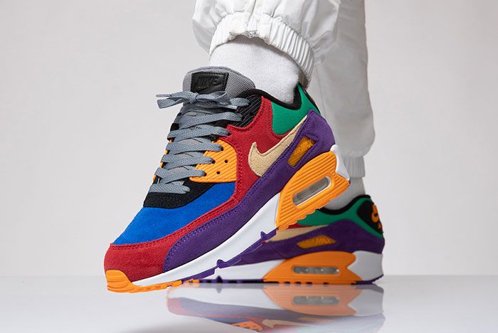 Nike Air Max 90 "Viotech" OG Color Blocking