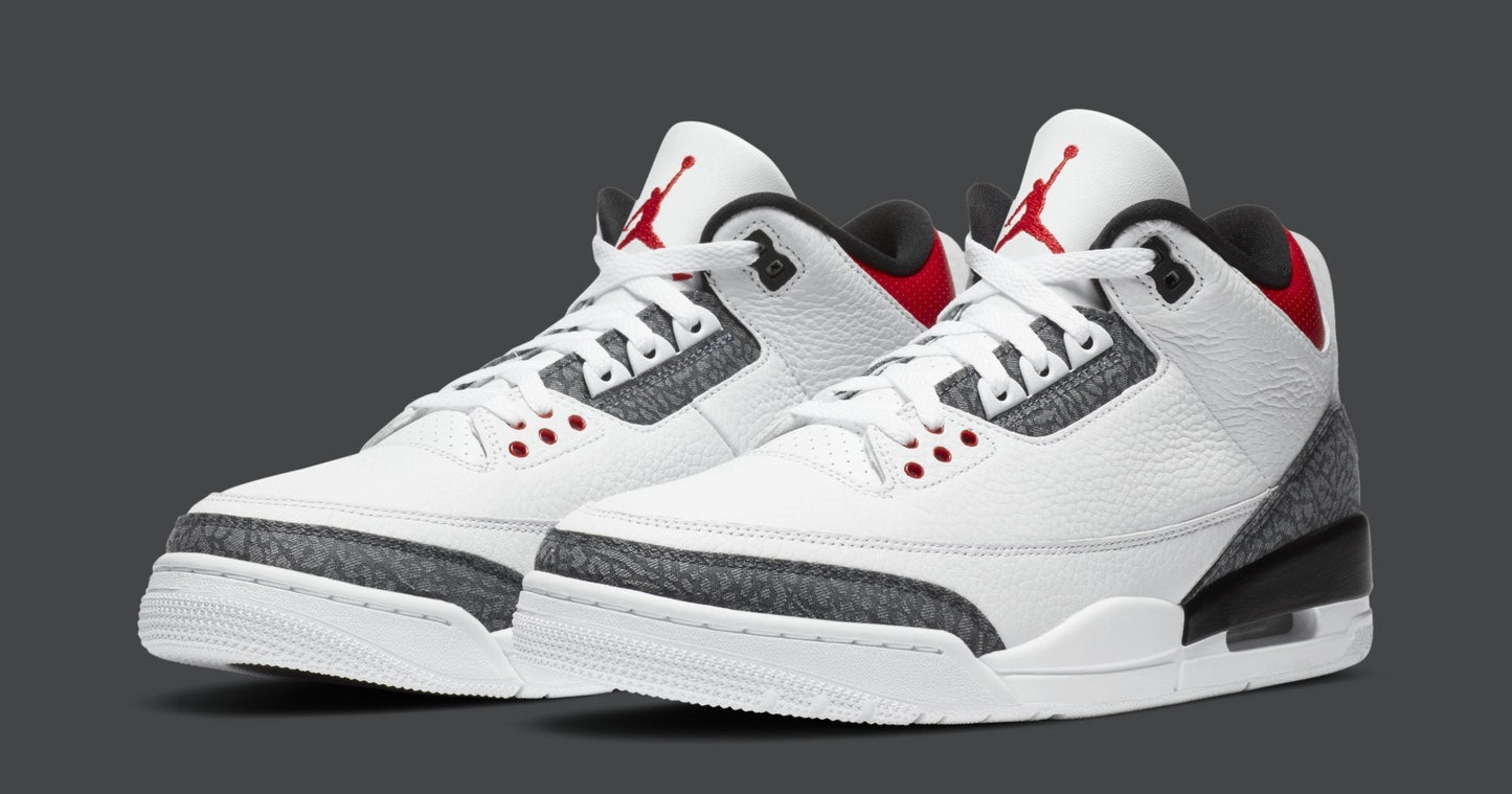 Nike Air Jordan 3 Retro SE Fire Red Denim