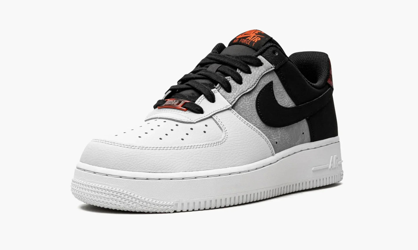 NIKE AIR FORCE 1 LV8 BLACK SMOKE GREY PURE PLATINUM