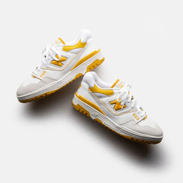 New Balance 550 Sea Salt - Varsity Gold