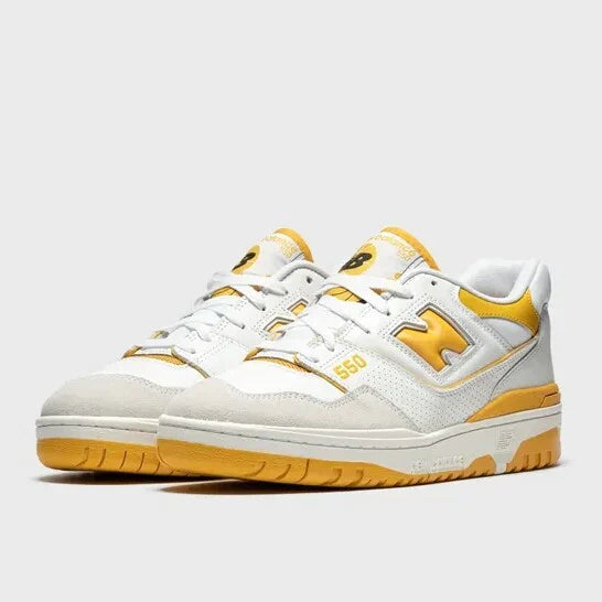 New Balance 550 Sea Salt - Varsity Gold